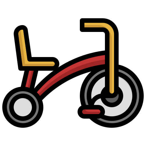 triciclo Surang Lineal Color icono