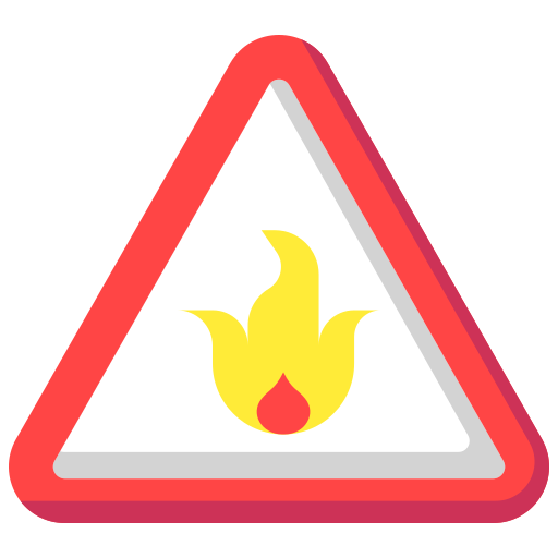 segno di fuoco Generic Flat icona