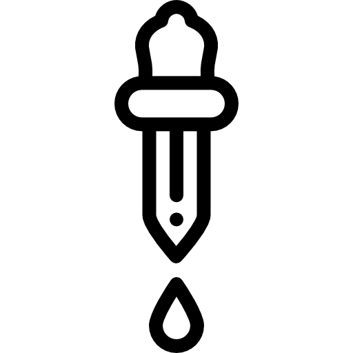 ピペット Detailed Rounded Lineal icon
