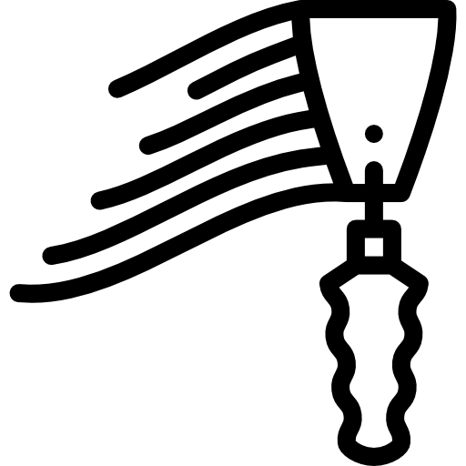 espátula Detailed Rounded Lineal icono