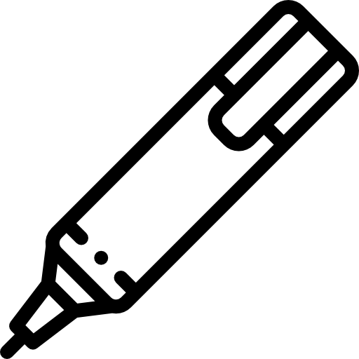 ハイライター Detailed Rounded Lineal icon