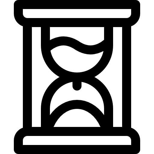 砂時計 Basic Rounded Lineal icon