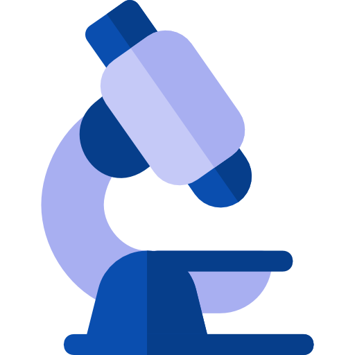 Микроскоп Basic Rounded Flat иконка