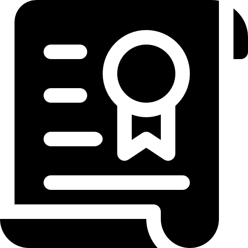 ディプロマ Basic Rounded Filled icon