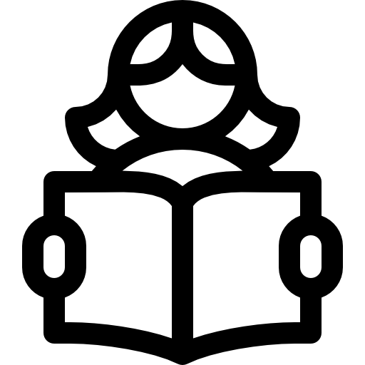 lezing Basic Rounded Lineal icoon