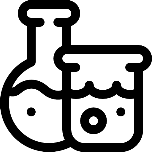 química Basic Rounded Lineal Ícone