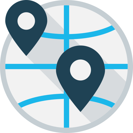mapa Tomas Knop Flat icono