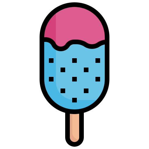 Popsicle Surang Lineal Color icon