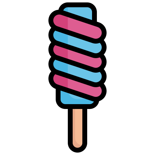 Ice pop Surang Lineal Color icon