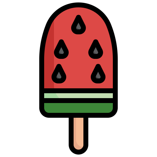 Popsicle Surang Lineal Color icon