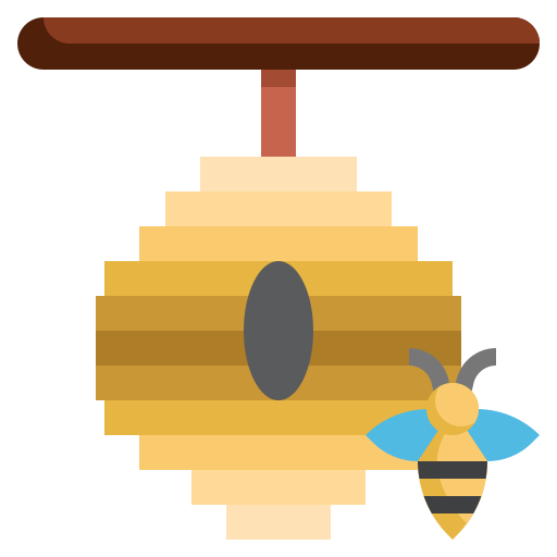 蜂 Surang Flat icon