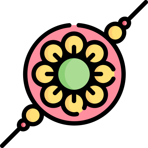 rakhi Special Lineal color icono