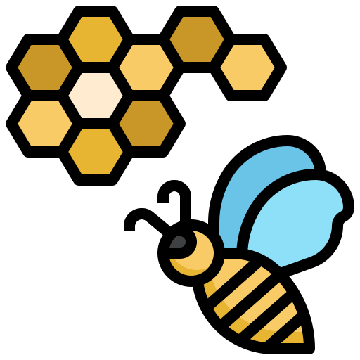 Honeycomb Surang Lineal Color icon
