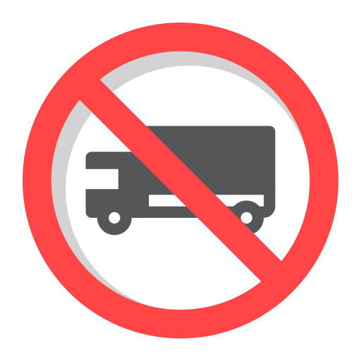 No trucks Generic Flat icon