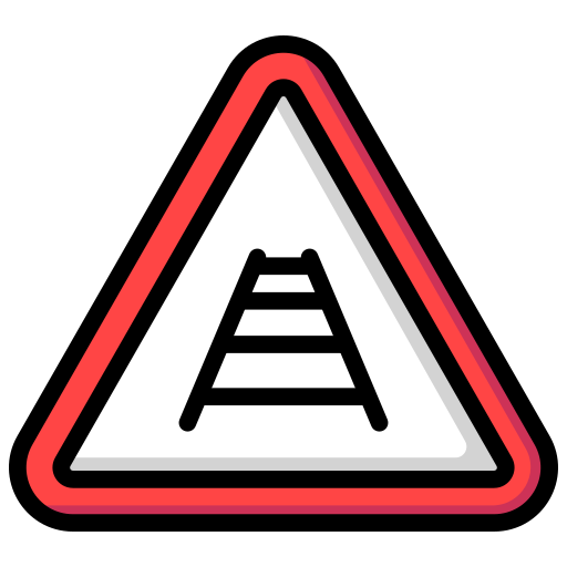 Дорожный знак Generic Outline Color иконка