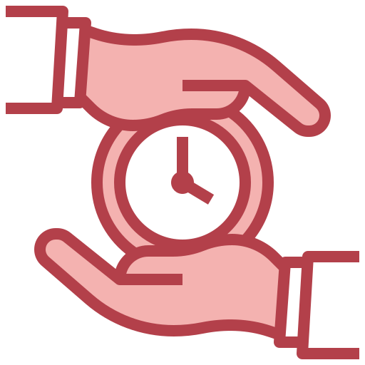 時間を節約する Surang Red icon