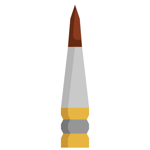 Paint brush Surang Flat icon