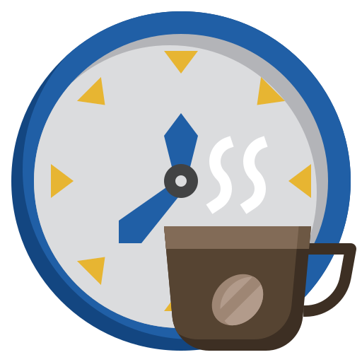 kaffeepause Surang Flat icon