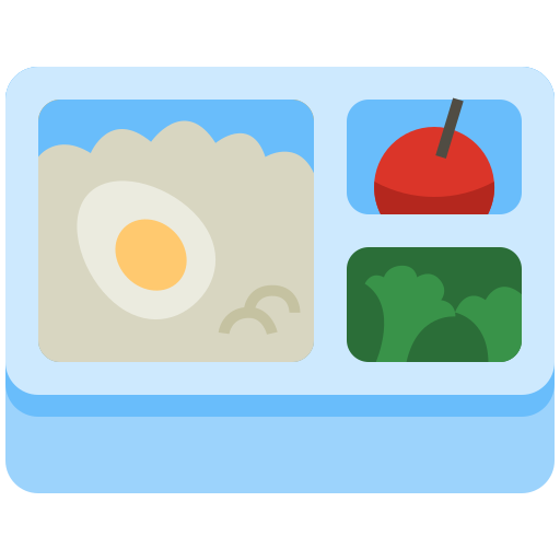 pudełko śniadaniowe Generic Flat ikona