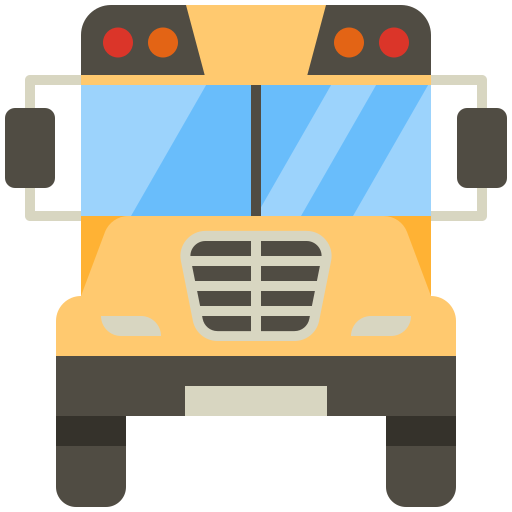 schoolbus Generic Flat icoon