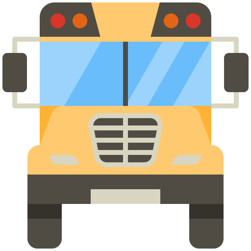 School bus Generic Flat icon