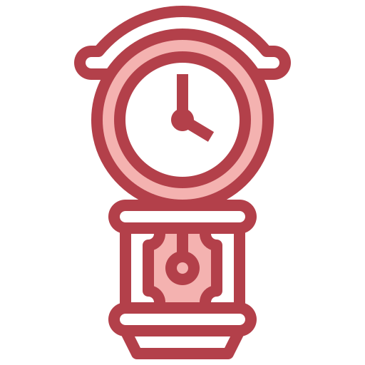 настенные часы Surang Red иконка