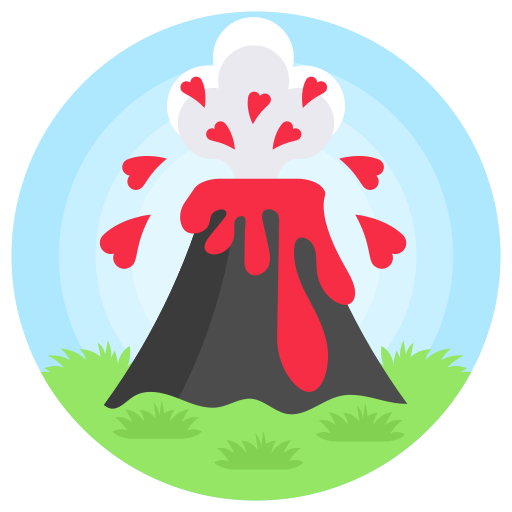 volcán Generic Circular icono