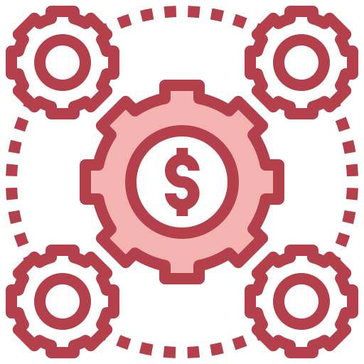 zarządzanie pieniędzmi Surang Red ikona