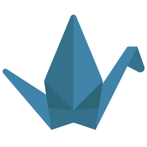 origami Juicy Fish Flat icono