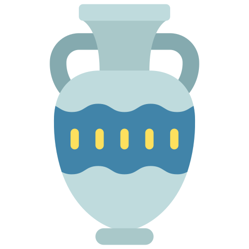 vase Juicy Fish Flat icon
