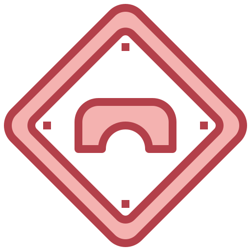 다리 도로 Surang Red icon