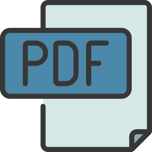 archivo pdf Juicy Fish Soft-fill icono