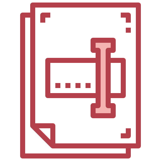 caja de texto Surang Red icono