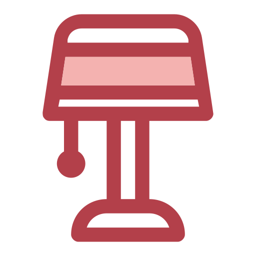escritorio de lámpara Generic Fill & Lineal icono