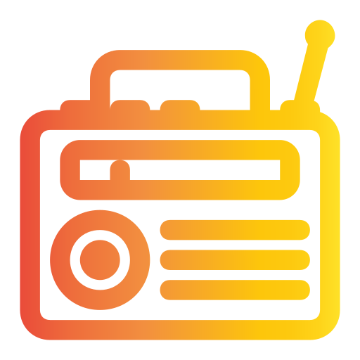 radio Generic Gradient icono