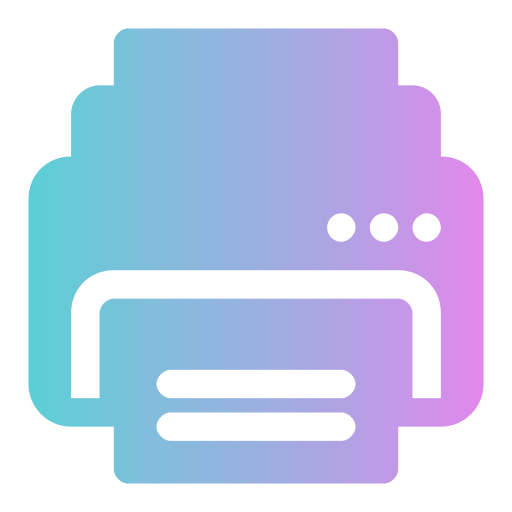 Printer Generic Flat Gradient icon