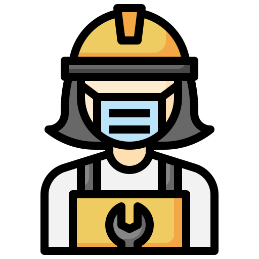 Worker Surang Lineal Color icon