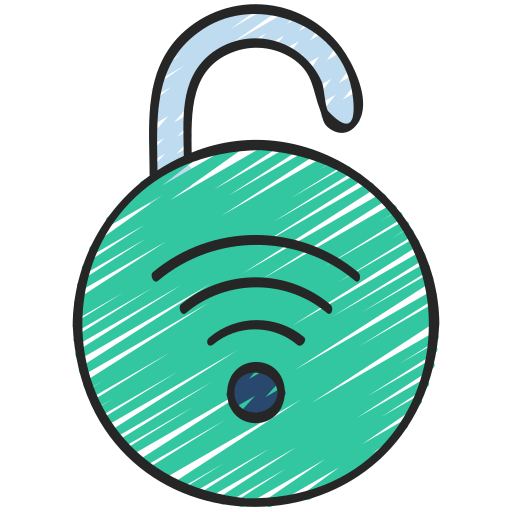 Security lock Juicy Fish Sketchy icon