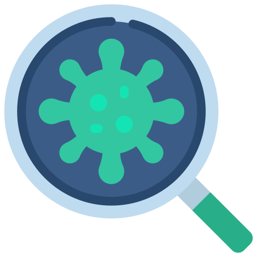 Virus Juicy Fish Flat icon