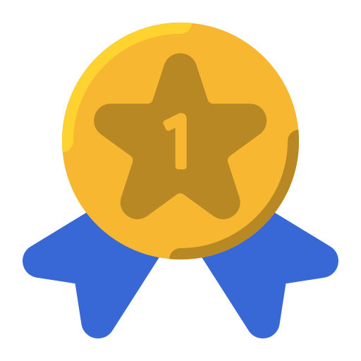 medaglia d'oro Generic Flat icona