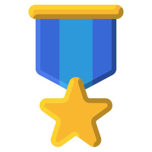 medalla de oro Generic Flat icono