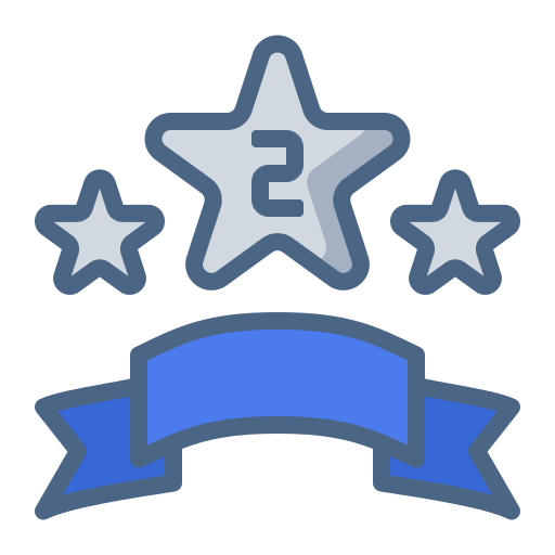 銀メダル Generic Outline Color icon