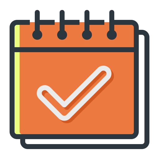 Event Generic Outline Color icon