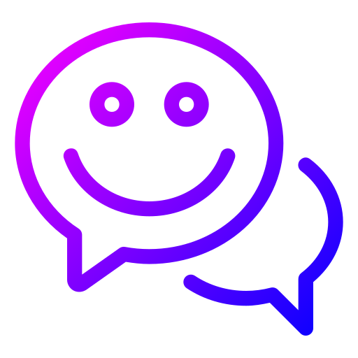 Chat Generic Gradient icon