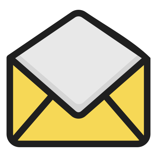 e-mail öffnen Generic Outline Color icon