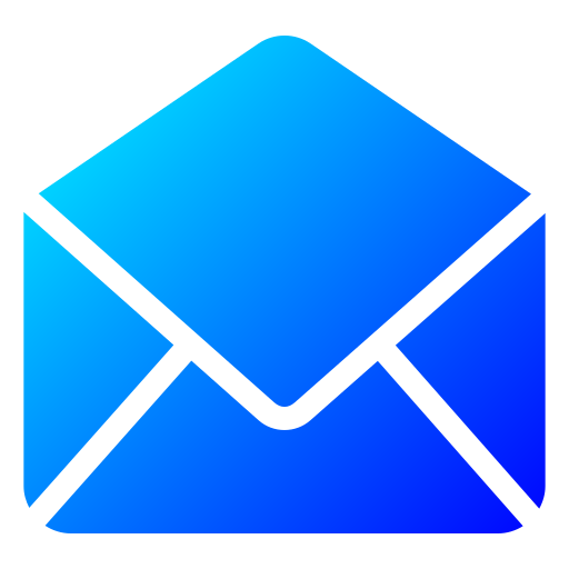 Open email Generic Flat Gradient icon