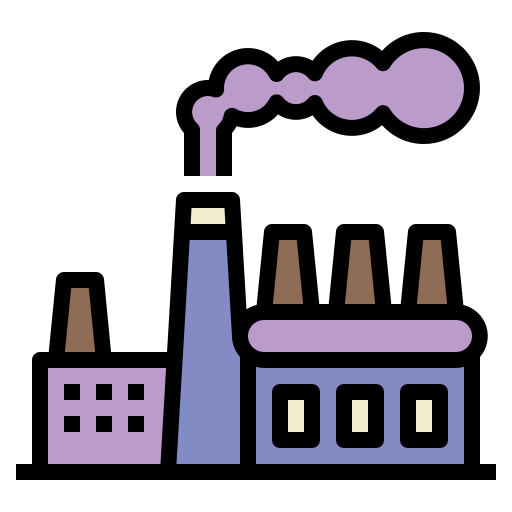 Industry Generic Outline Color icon