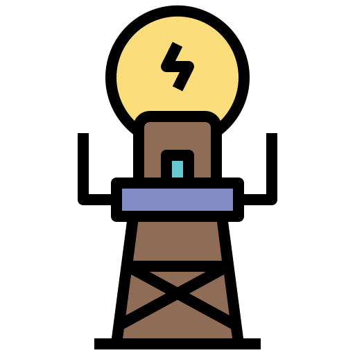 Tower Generic Outline Color icon
