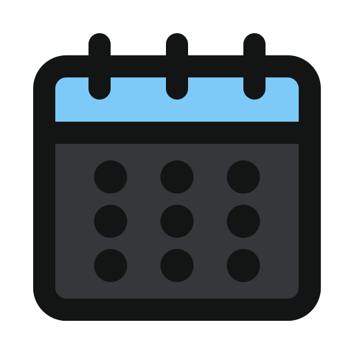 kalender Generic Outline Color icon