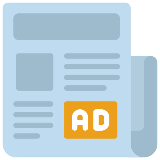 Advertising Juicy Fish Outline icon